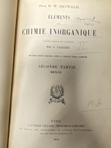 Éléments de Chimie Inorganique (Tome II – Seconde Partie: Métaux)