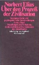 Wandlungen des Verhaltens in den weltlichen Oberschichten des Abendlandes