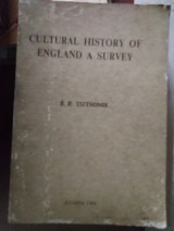 Cultural history of England a survey
