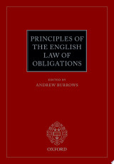 Principles of the English Law of Obligations