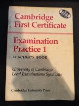 Cambridge First Certificate Examination Practice 1 Teacher's Book