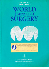 Περιοδικό World Journal of Surgery Τόμος 17, Τεύχος 2, Έτος 1993