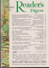 Reader’s Digest, August 1967