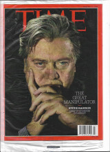 Time Magazine 2017 The Great Manipulator, Steve Bannon, Chief white House strategist