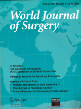 World Journal of Surgery, Volume 30, issue 6, June 2006