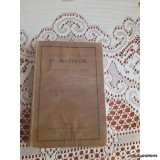 The gospel according to st.matthew 1924 edition