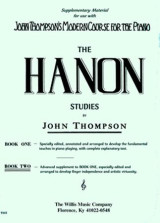 The Hanon studies by John Thompson - Book Two -