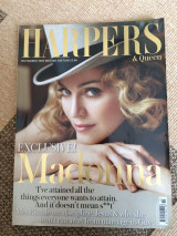 Harpers &queen (madonna) british edition serious style