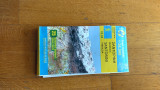 Σαντορίνη Θηρασιά πεζοπορικός χάρτης Santorini Thirasia Hiking map