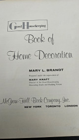 Good Housekeeping Book of Home Decoration