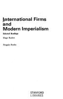 International Firms and Modern Imperialism