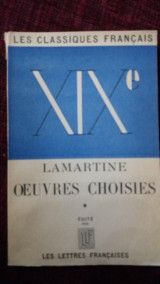 Lamartine oeuvres choisies