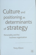 Culture and Positioning as Determinants of Strategy