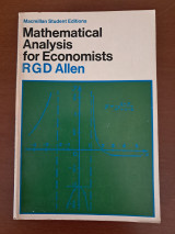 Mathematical Analysis for Economics