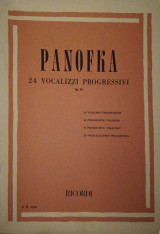 Panofka, 24 vocalizzi progressivi