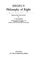 Hegel's Philosophy of Right