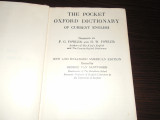 Pocket Oxford dictionary
