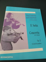 Easy concertos and concertinos for violin and piano- Concerto in G minor- Op. 12