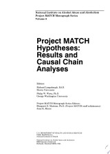 Project MATCH Hypotheses