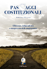 Passaggi Costituzionali: Efficienza, indipendenza e autogoverno delle magistrature