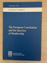 The European Constitution and the Question of Membership