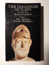The dialogues of Plato, Vol. 1. The Apology & other dialogues