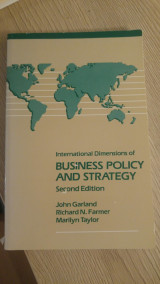 International Dimensions of Business Policy and Strategy (Second Edition)
