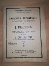 Enseignement Du piano - Exercices Progressifs de J. Pischna