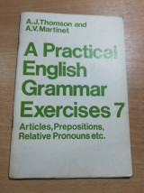 A Practical English Grammar Exercises 7