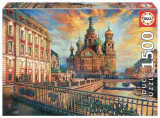 Puzzle 1500 pieces Jigsaw- Saint Petersburg, Russia | Architecture | Landmarks I Educa