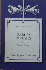 Fables choisis 2 - Livres 7 s 12