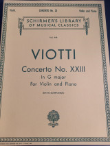 Viotti Concerto 23 in G major