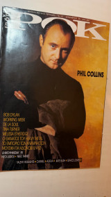 Περιοδικό Ροκ Νο 137 Δεκέμβριος 1989 Phil Collins Εξώφυλλο Bob Dylan Tina Turner