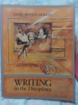 Writing in the Disciplines