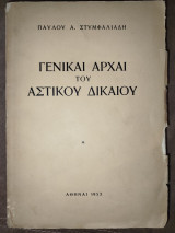 Γενικαί αρχαί του Αστικού Δικαίου