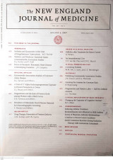 New England Journal of Medicine Volume 357, Issue 5
