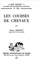 Les courses de chevaux