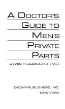 A Doctor's Guide to Men's Private Parts