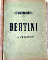 Bertini 12 kleine Klavierstucke (Ruthardt)