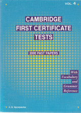 Cambridge first certificate tests vol.4 2000 past papers