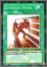 1 κάρτα Yu-Gi-Oh! Trading card game: Luminus Spark (magic card)