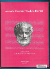 Aristotle University Medical Journal : Scientific Annals of the Medical School of Thessaloniki – Vol. 34, Issue 2