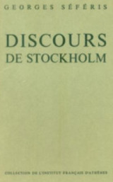 Discours de Stockholm. Édition numérotée [530/1000]