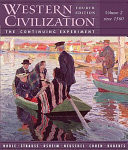 Western Civilization Since 1560