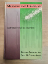 Meaning and Grammar an Introduction to Sematics
