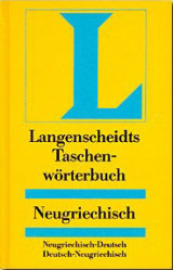 Langenscheidts Taschen-wörterbuch Neugriechisch