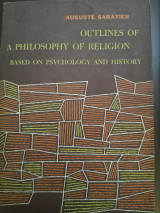 Outlines of a philosophy of religion