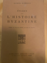 Etudes sur l’histoire Byzantine