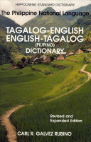 Tagalog-English, English-Tagalog Dictionary
