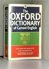 The Oxford Dictionary of Current English